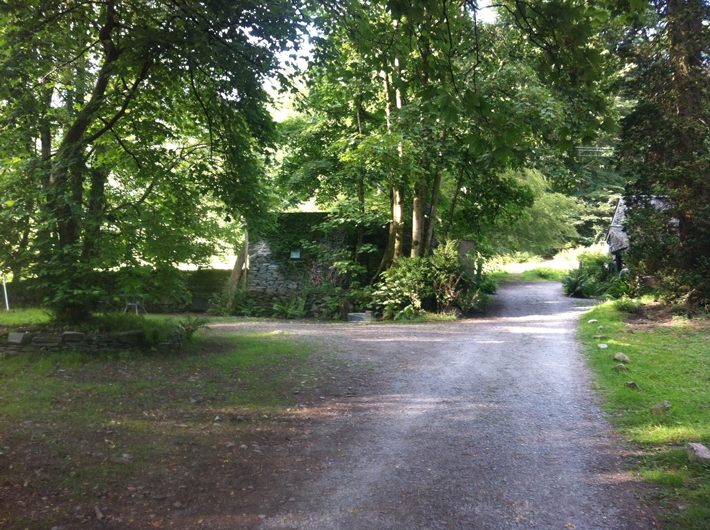 Cylinder’s Estate Entrance, 25 July 2014 at the Merz Barn. Photo courtesy of the author.