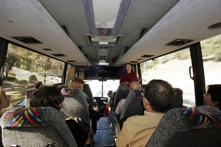 On the bus to Murphy Canyon, 2005. Image courtesy of Althea Thauberger.