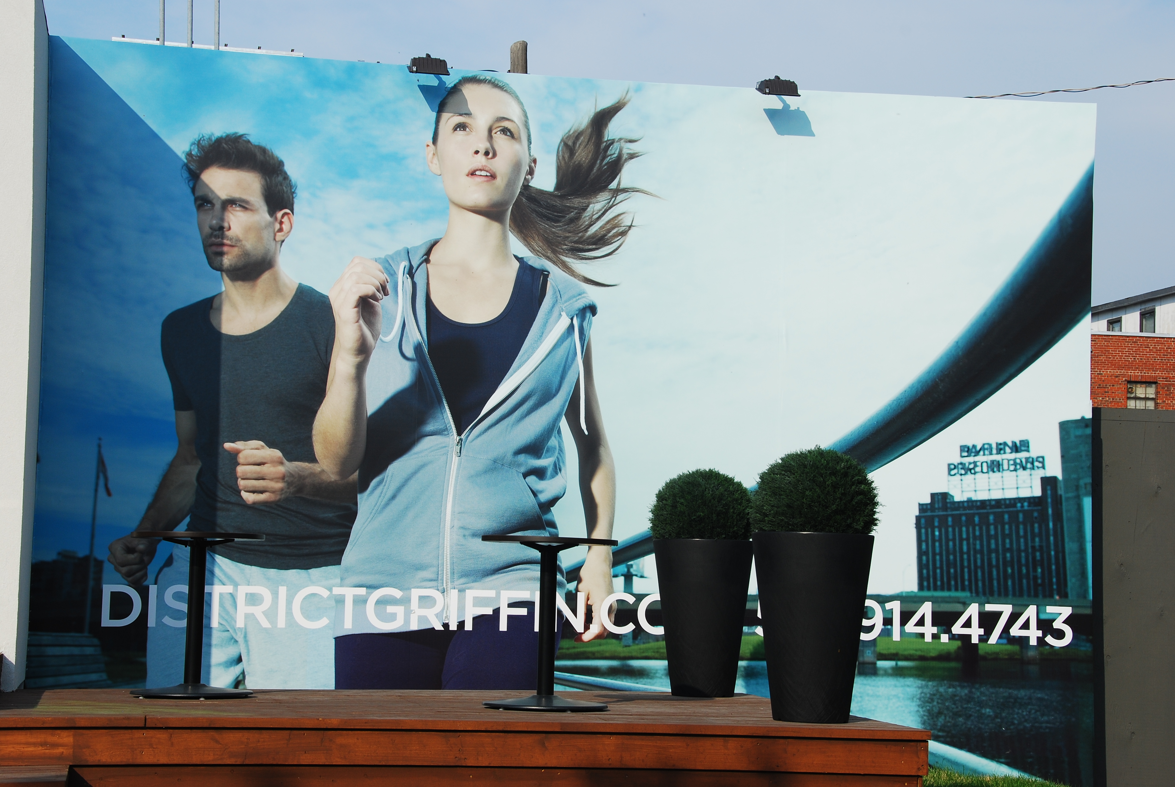 [Image 8 - Billboard advertising “District Griffin” condominiums, 2011. Photo: S. Janssen]